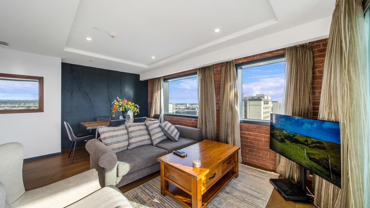 Central City View With Free Valet Parking Christchurch Extérieur photo
