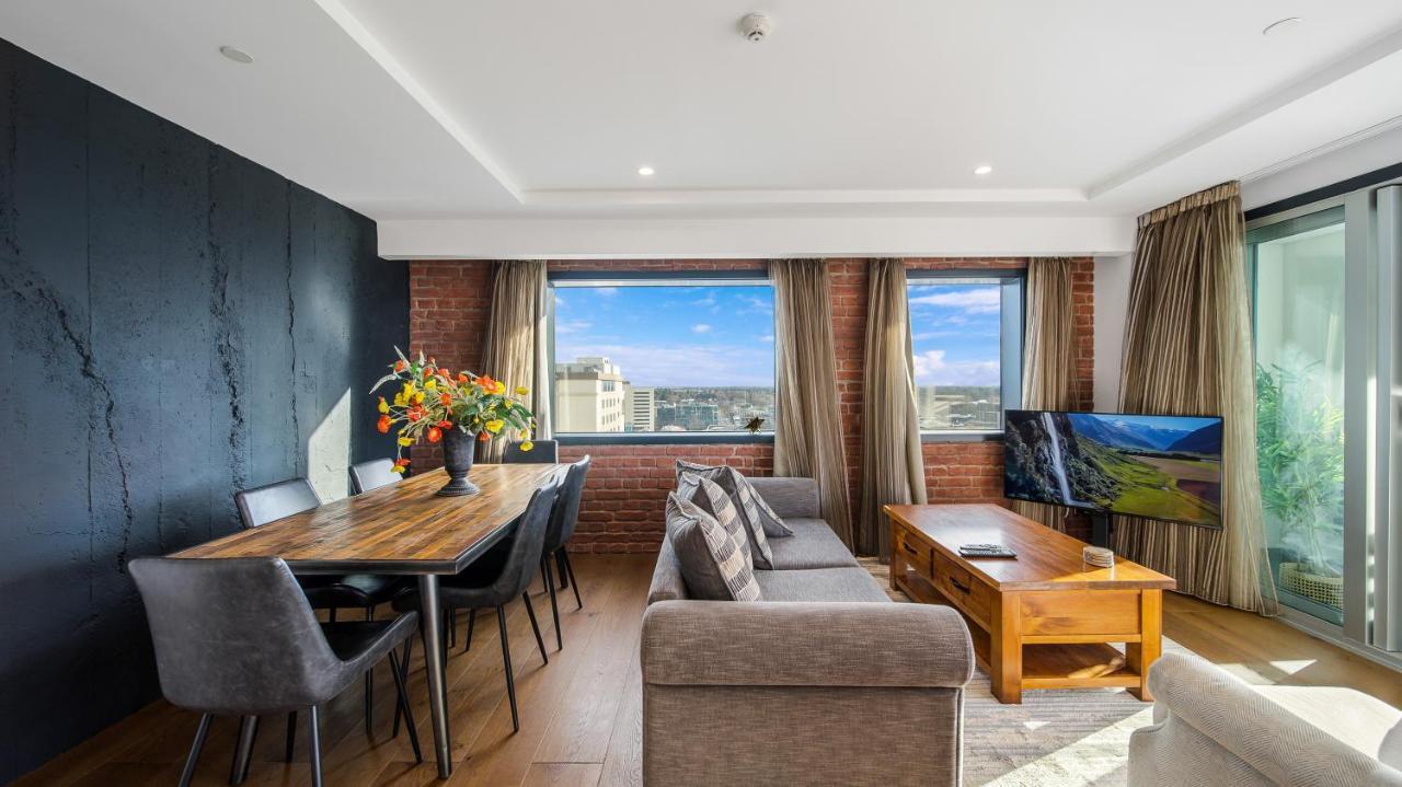 Central City View With Free Valet Parking Christchurch Extérieur photo