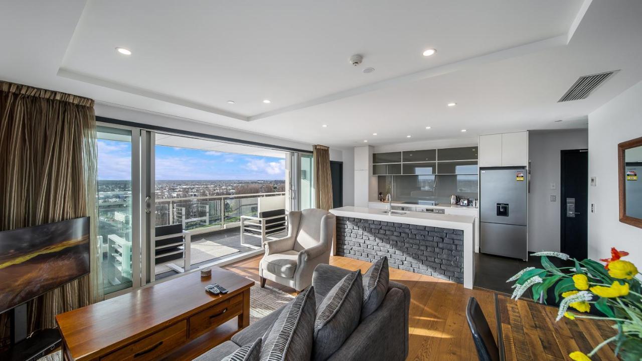 Central City View With Free Valet Parking Christchurch Extérieur photo