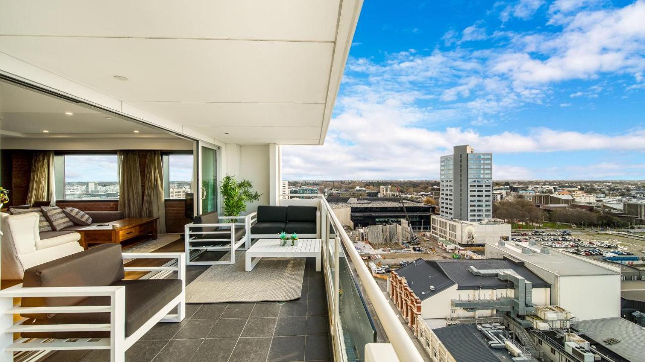 Central City View With Free Valet Parking Christchurch Extérieur photo