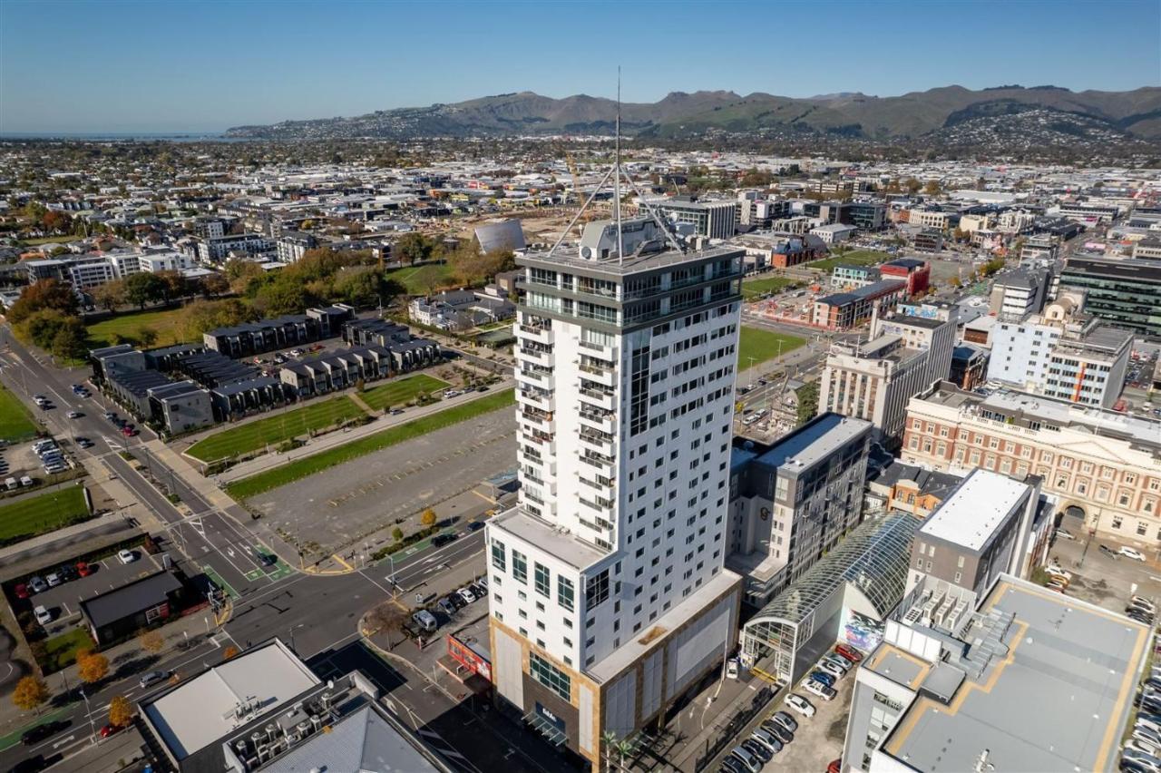 Central City View With Free Valet Parking Christchurch Extérieur photo