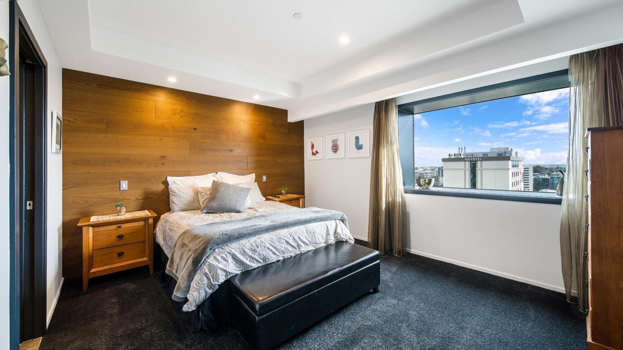 Central City View With Free Valet Parking Christchurch Extérieur photo